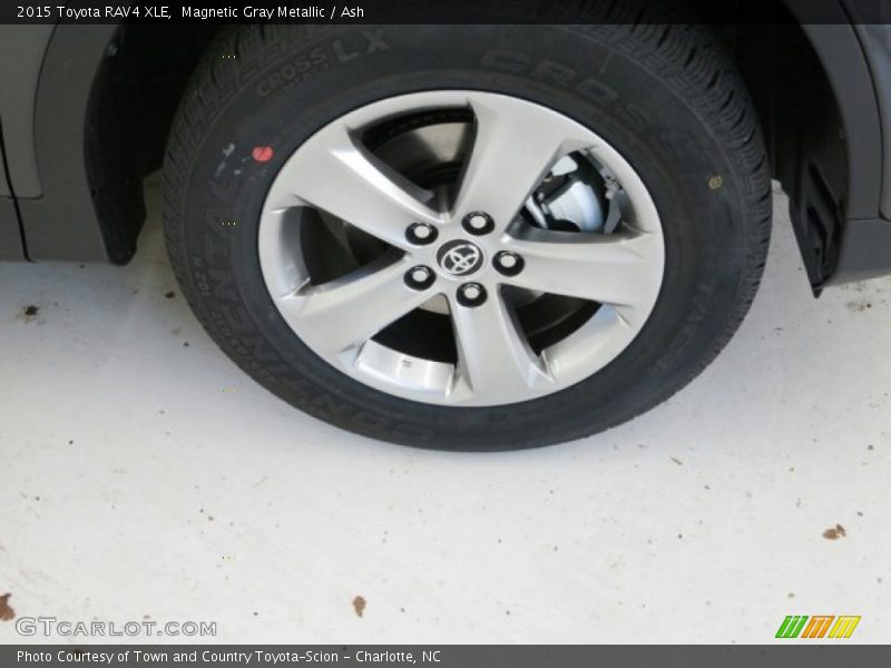 Magnetic Gray Metallic / Ash 2015 Toyota RAV4 XLE