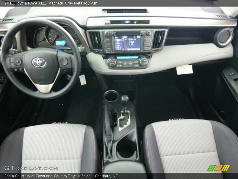 Magnetic Gray Metallic / Ash 2015 Toyota RAV4 XLE