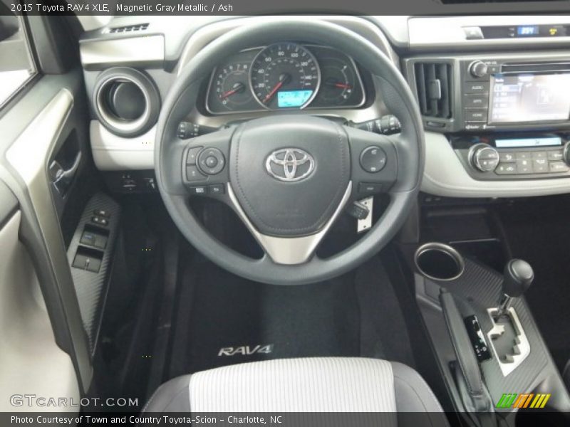 Magnetic Gray Metallic / Ash 2015 Toyota RAV4 XLE