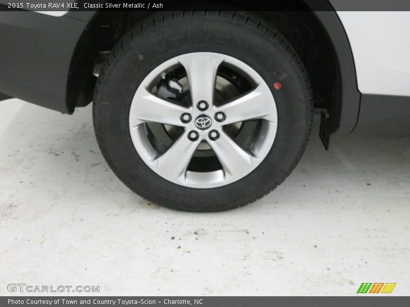 Classic Silver Metallic / Ash 2015 Toyota RAV4 XLE