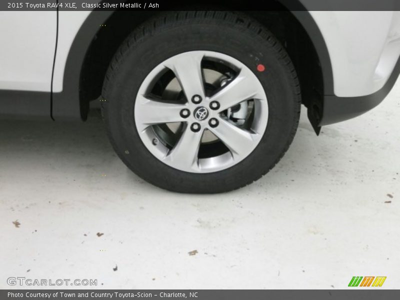 Classic Silver Metallic / Ash 2015 Toyota RAV4 XLE