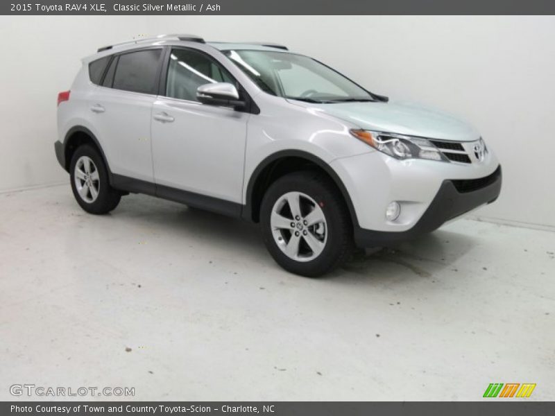 Classic Silver Metallic / Ash 2015 Toyota RAV4 XLE