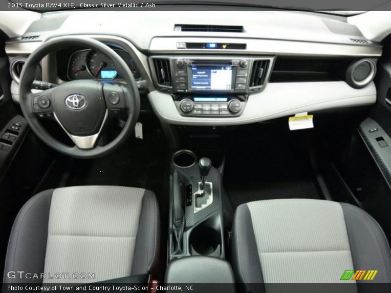 Classic Silver Metallic / Ash 2015 Toyota RAV4 XLE