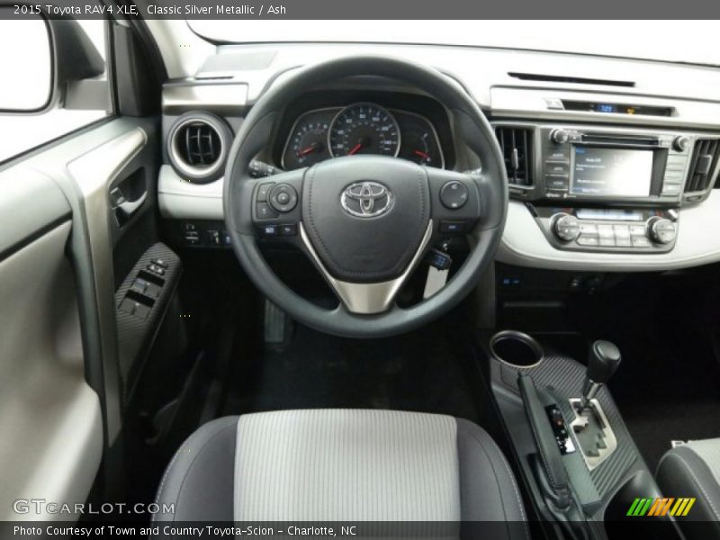 Classic Silver Metallic / Ash 2015 Toyota RAV4 XLE