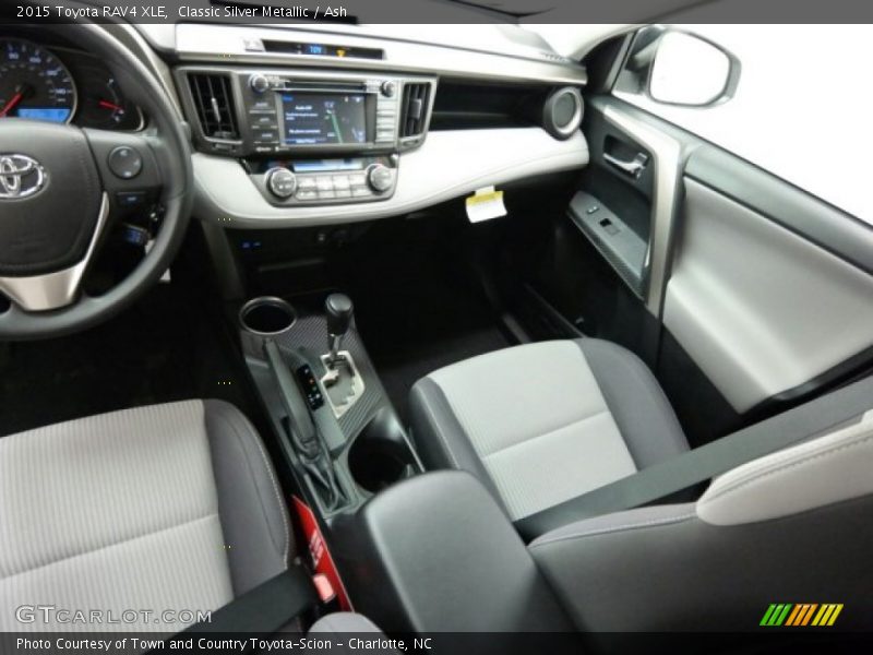 Classic Silver Metallic / Ash 2015 Toyota RAV4 XLE