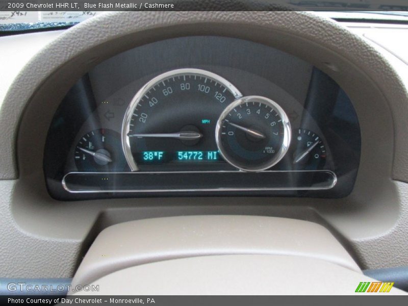 Blue Flash Metallic / Cashmere 2009 Chevrolet HHR LT