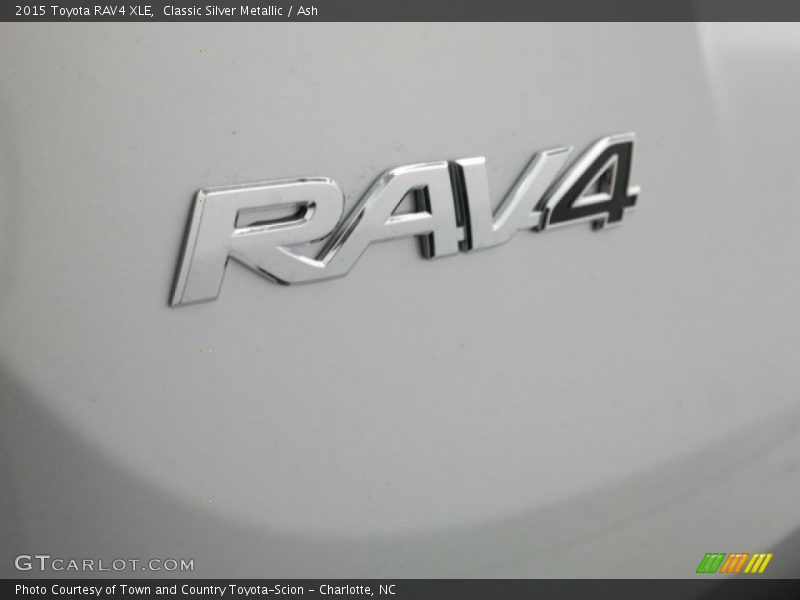 Classic Silver Metallic / Ash 2015 Toyota RAV4 XLE