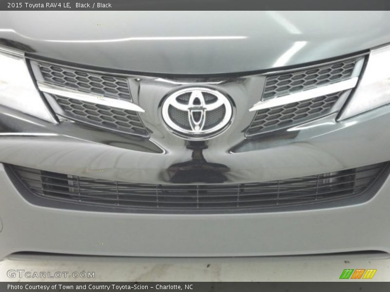 Black / Black 2015 Toyota RAV4 LE