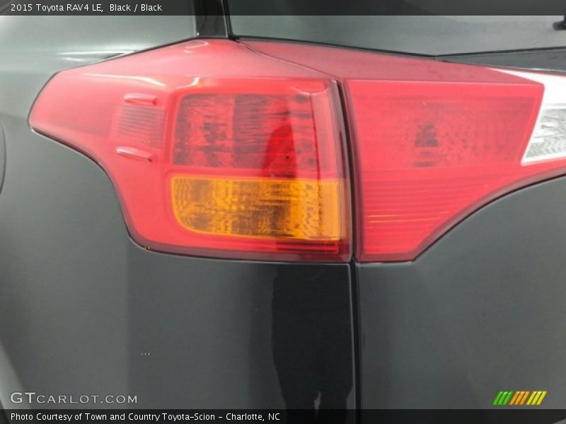Black / Black 2015 Toyota RAV4 LE