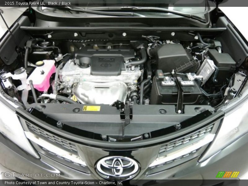 Black / Black 2015 Toyota RAV4 LE
