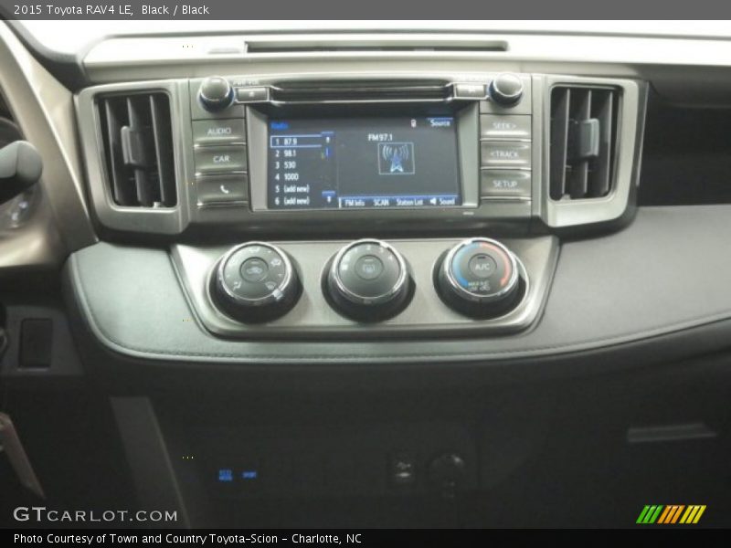 Black / Black 2015 Toyota RAV4 LE