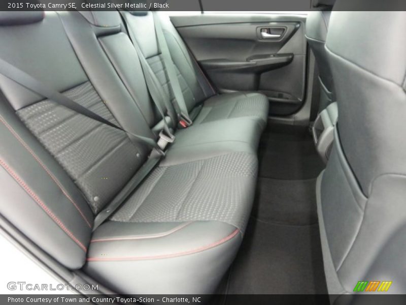 Celestial Silver Metallic / Black 2015 Toyota Camry SE