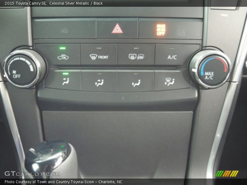 Celestial Silver Metallic / Black 2015 Toyota Camry SE