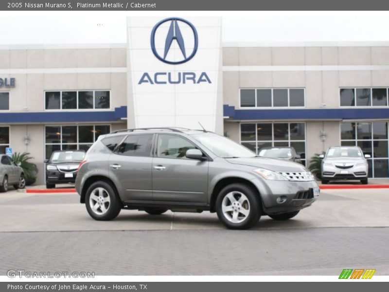 Platinum Metallic / Cabernet 2005 Nissan Murano S
