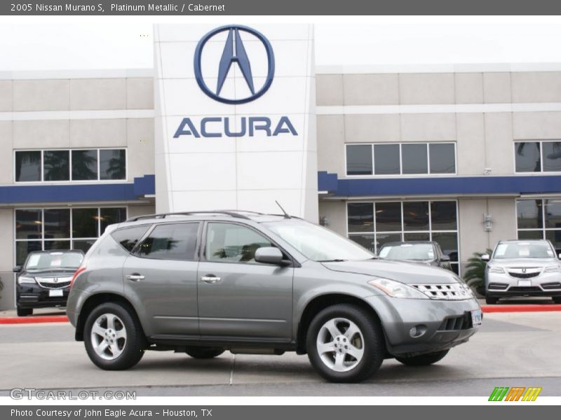 Platinum Metallic / Cabernet 2005 Nissan Murano S