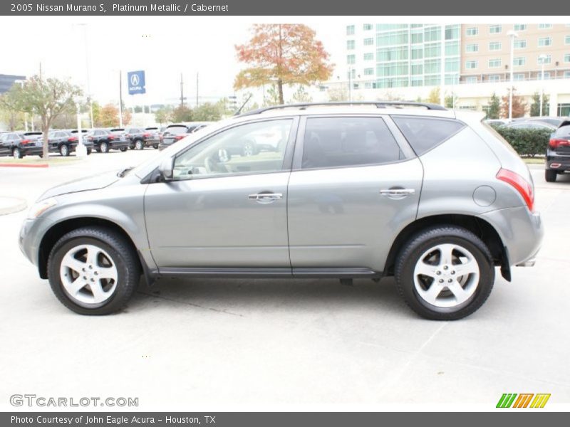 Platinum Metallic / Cabernet 2005 Nissan Murano S