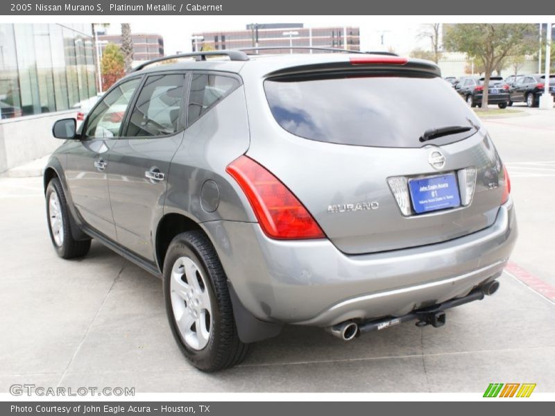 Platinum Metallic / Cabernet 2005 Nissan Murano S