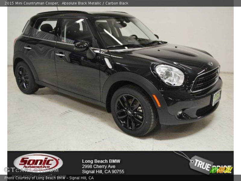 Absolute Black Metallic / Carbon Black 2015 Mini Countryman Cooper