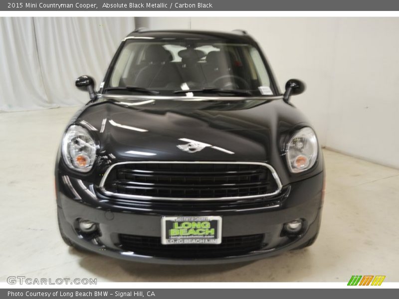 Absolute Black Metallic / Carbon Black 2015 Mini Countryman Cooper