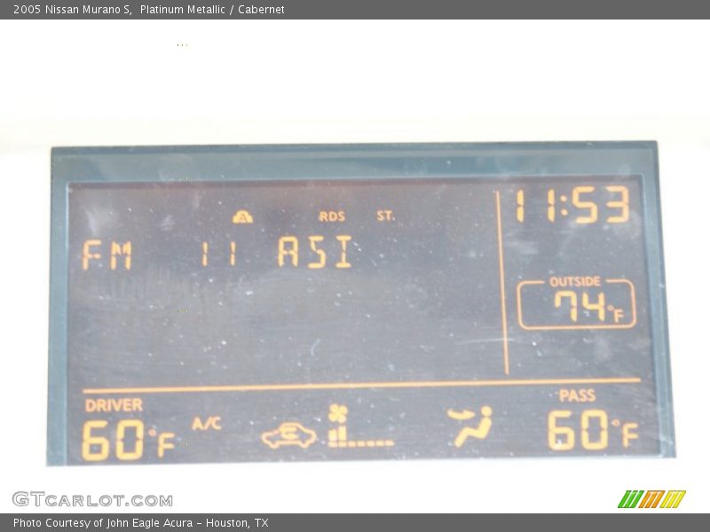 Platinum Metallic / Cabernet 2005 Nissan Murano S