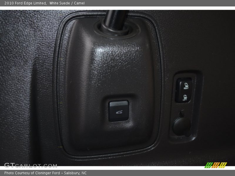White Suede / Camel 2010 Ford Edge Limited
