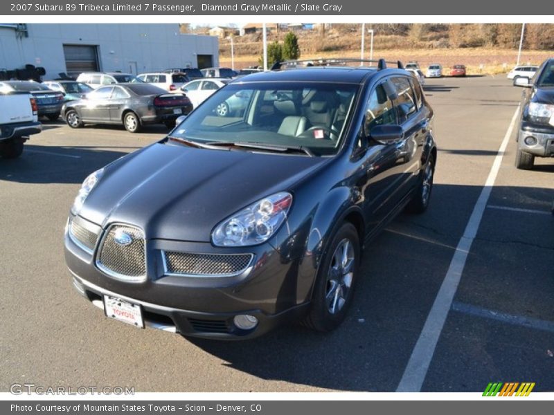 Diamond Gray Metallic / Slate Gray 2007 Subaru B9 Tribeca Limited 7 Passenger
