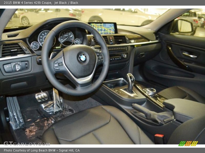 Jet Black / Black 2015 BMW 4 Series 428i Coupe