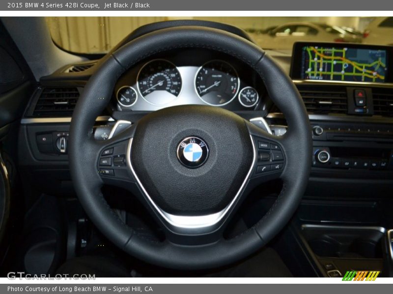 Jet Black / Black 2015 BMW 4 Series 428i Coupe