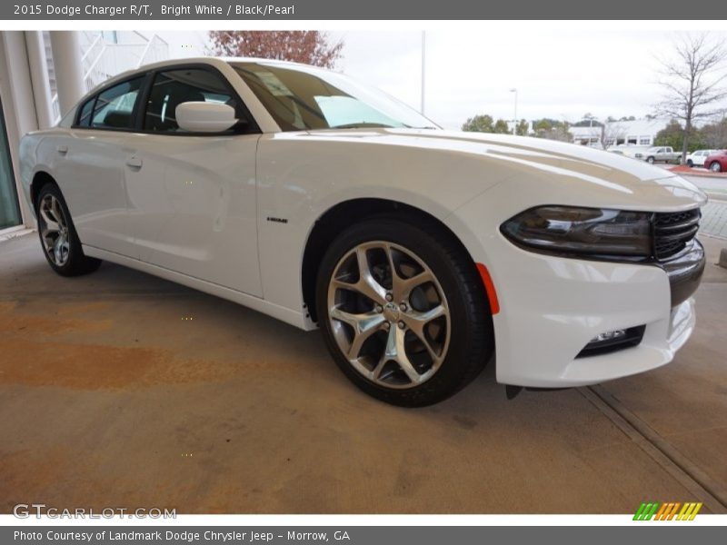 Bright White / Black/Pearl 2015 Dodge Charger R/T