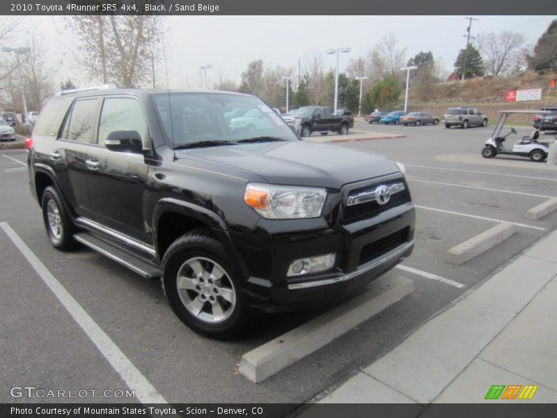 Black / Sand Beige 2010 Toyota 4Runner SR5 4x4