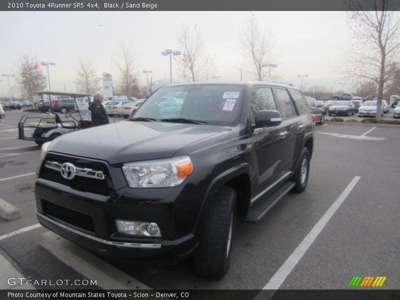 Black / Sand Beige 2010 Toyota 4Runner SR5 4x4