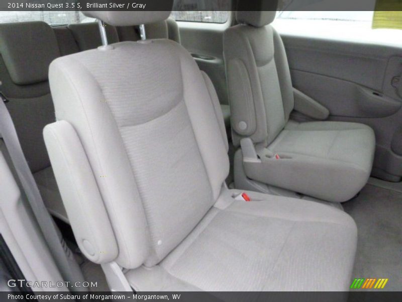Brilliant Silver / Gray 2014 Nissan Quest 3.5 S