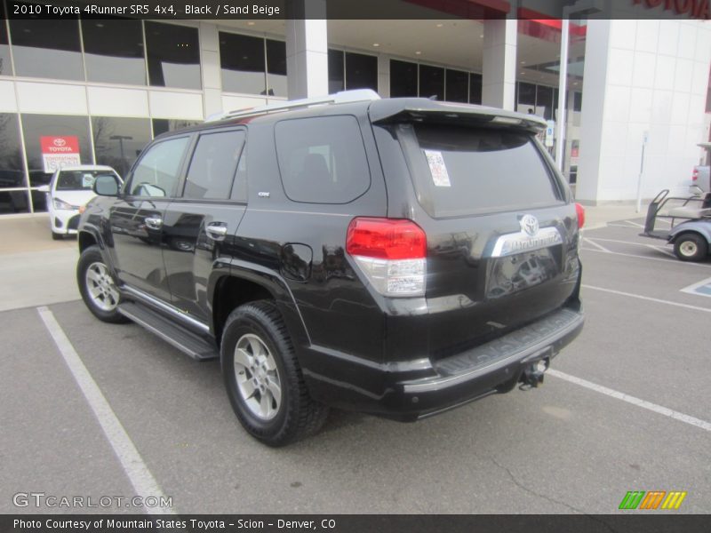 Black / Sand Beige 2010 Toyota 4Runner SR5 4x4