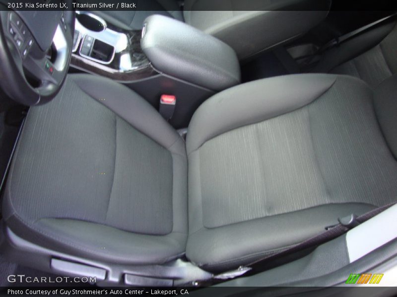 Titanium Silver / Black 2015 Kia Sorento LX