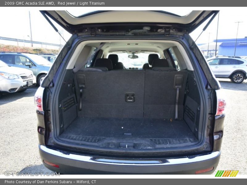 Red Jewel / Light Titanium 2009 GMC Acadia SLE AWD