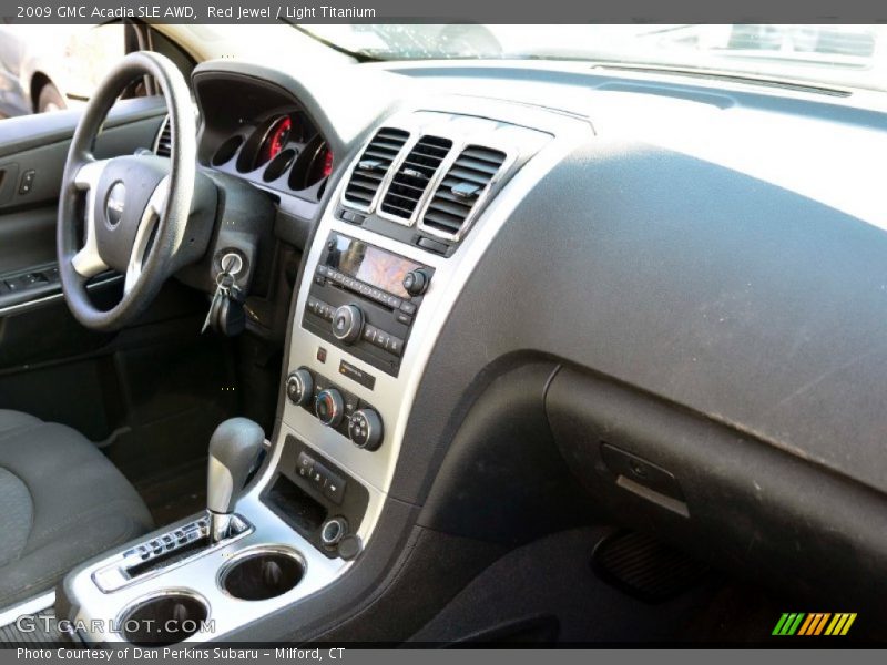 Red Jewel / Light Titanium 2009 GMC Acadia SLE AWD