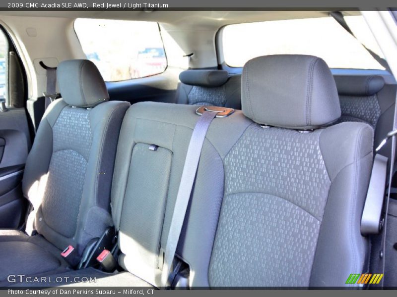 Red Jewel / Light Titanium 2009 GMC Acadia SLE AWD