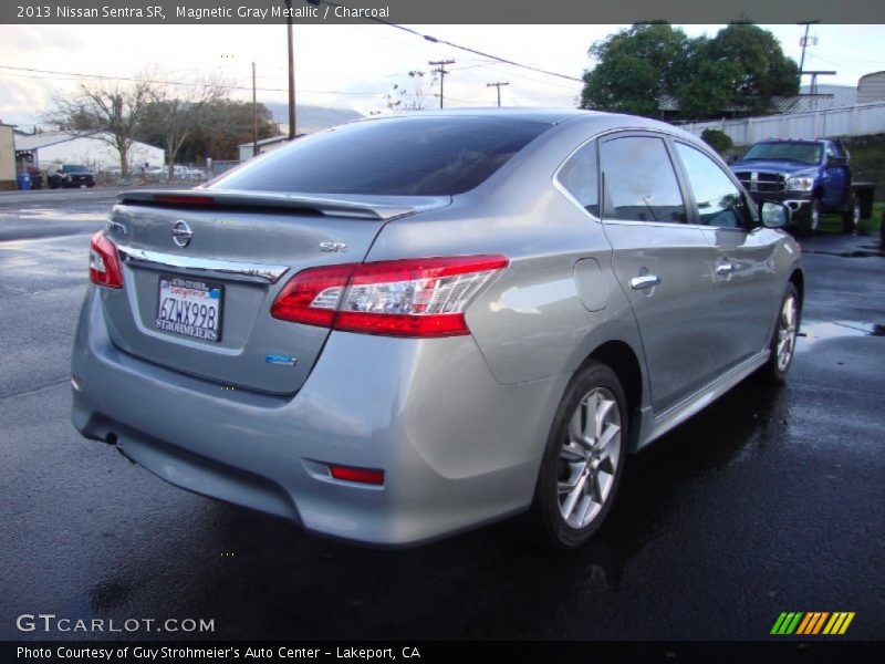 Magnetic Gray Metallic / Charcoal 2013 Nissan Sentra SR