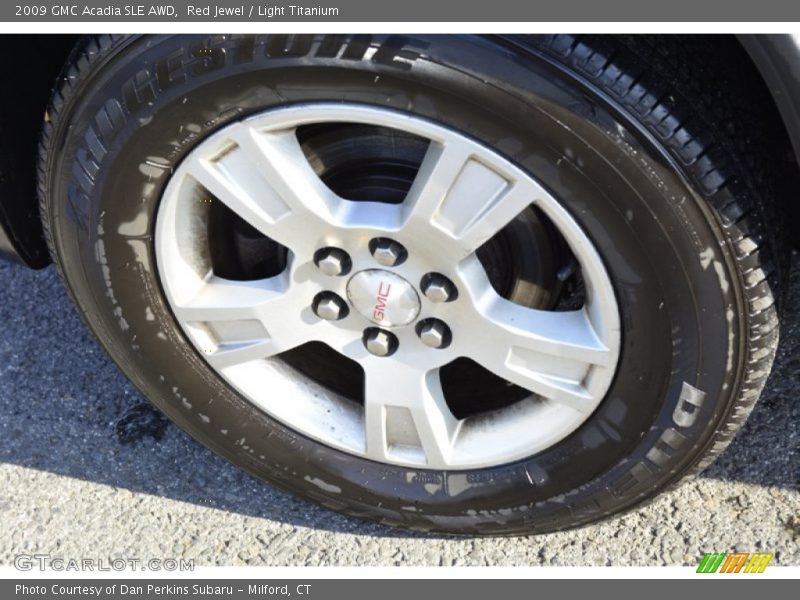 Red Jewel / Light Titanium 2009 GMC Acadia SLE AWD
