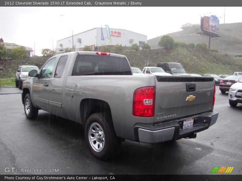Graystone Metallic / Ebony 2012 Chevrolet Silverado 1500 LT Extended Cab