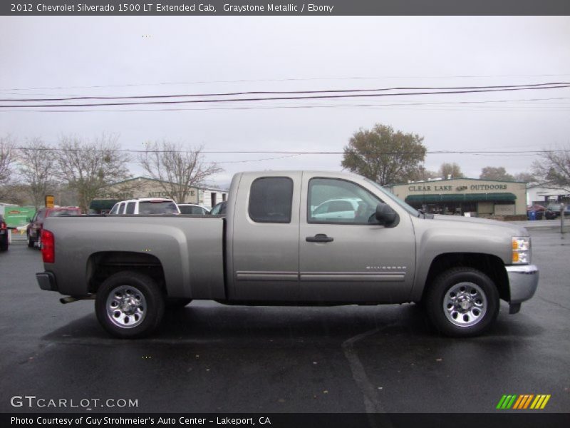Graystone Metallic / Ebony 2012 Chevrolet Silverado 1500 LT Extended Cab