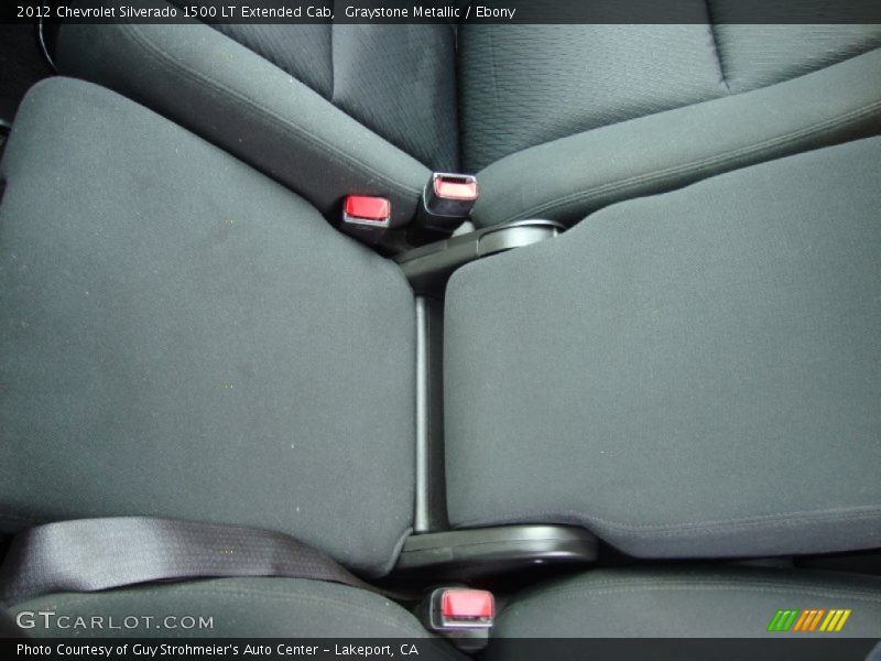 Graystone Metallic / Ebony 2012 Chevrolet Silverado 1500 LT Extended Cab