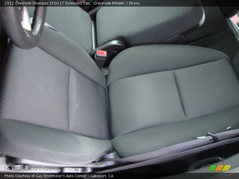 Graystone Metallic / Ebony 2012 Chevrolet Silverado 1500 LT Extended Cab