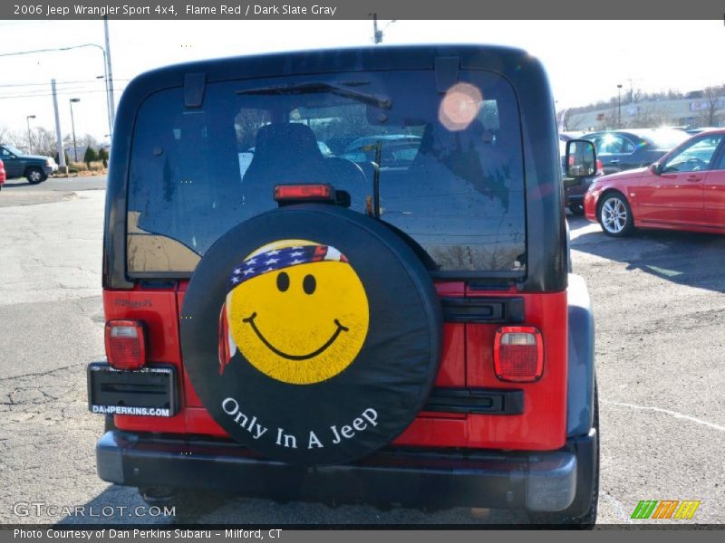 Flame Red / Dark Slate Gray 2006 Jeep Wrangler Sport 4x4