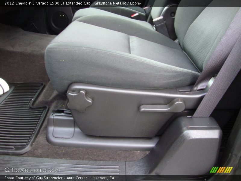 Graystone Metallic / Ebony 2012 Chevrolet Silverado 1500 LT Extended Cab