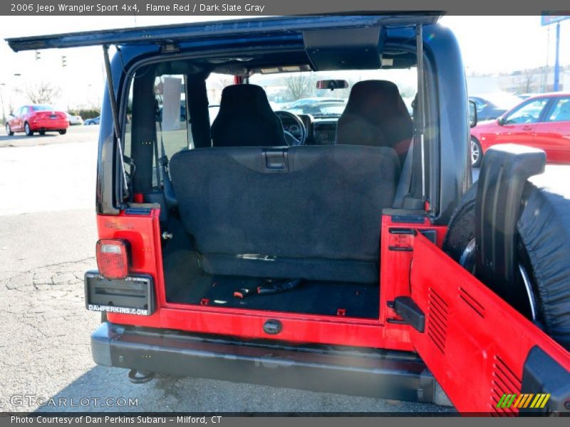 Flame Red / Dark Slate Gray 2006 Jeep Wrangler Sport 4x4