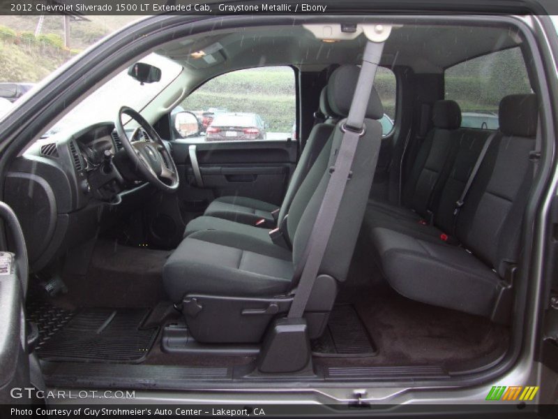 Graystone Metallic / Ebony 2012 Chevrolet Silverado 1500 LT Extended Cab