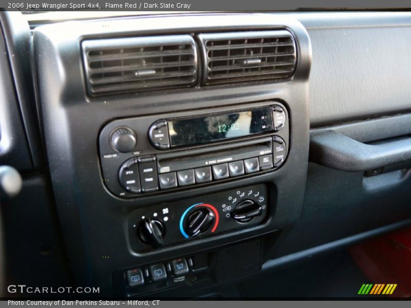 Flame Red / Dark Slate Gray 2006 Jeep Wrangler Sport 4x4