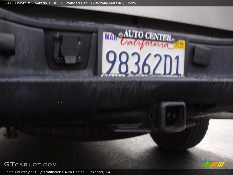 Graystone Metallic / Ebony 2012 Chevrolet Silverado 1500 LT Extended Cab