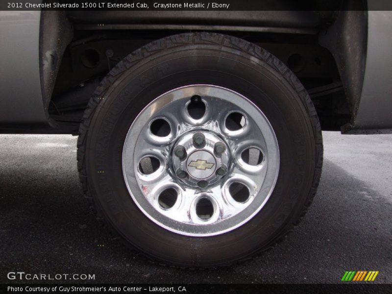 Graystone Metallic / Ebony 2012 Chevrolet Silverado 1500 LT Extended Cab